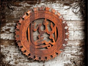 Mashallah Carving Islamic Wood Wall Art
