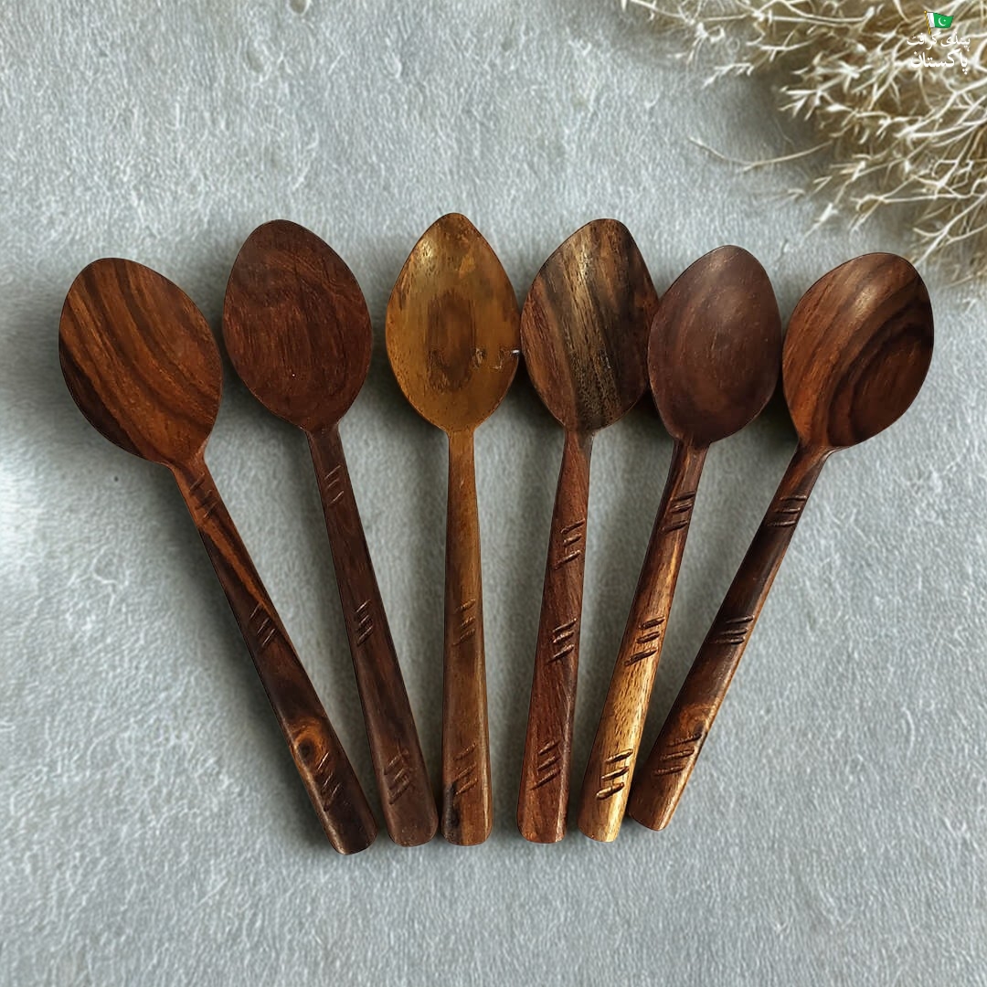 5 Set of Wooden Spoons