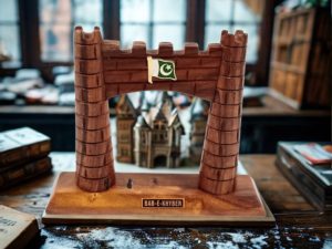 Wooden Dar-e-Khayber Showpiece