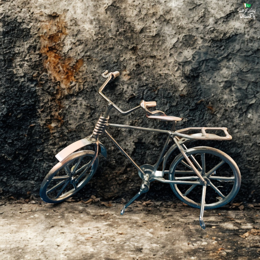 Handmade Antique Metallic Bicycle