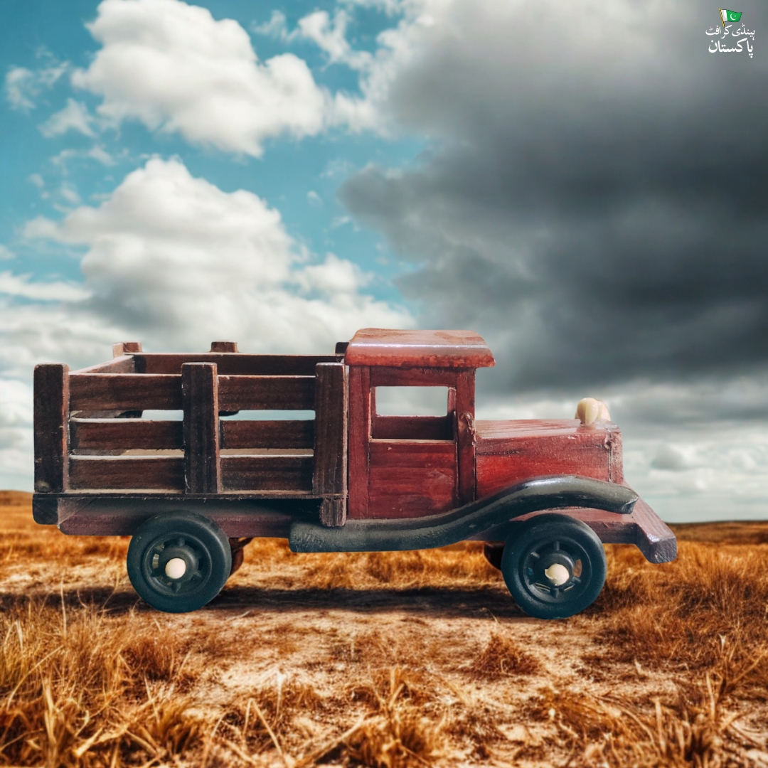 Wooden Truck Decor Piece
